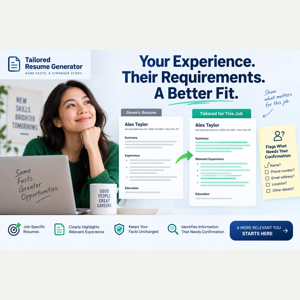 Tailored Resume Generator avatar