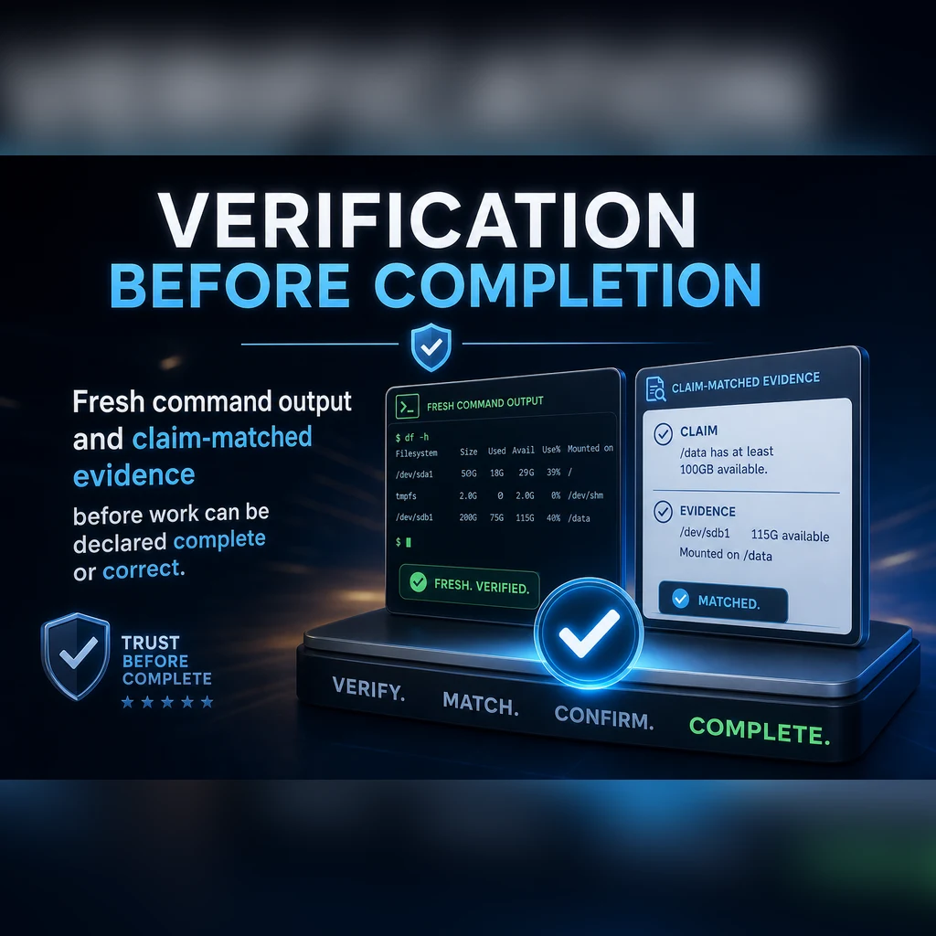 Verification Before Completion avatar