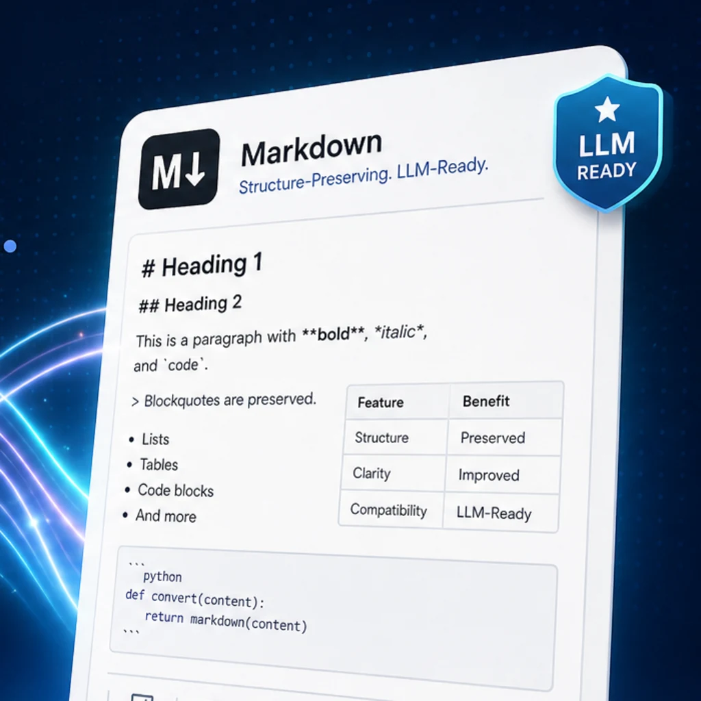 Doc to Markdown avatar