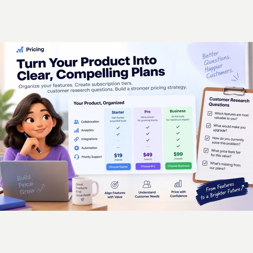 Pricing avatar